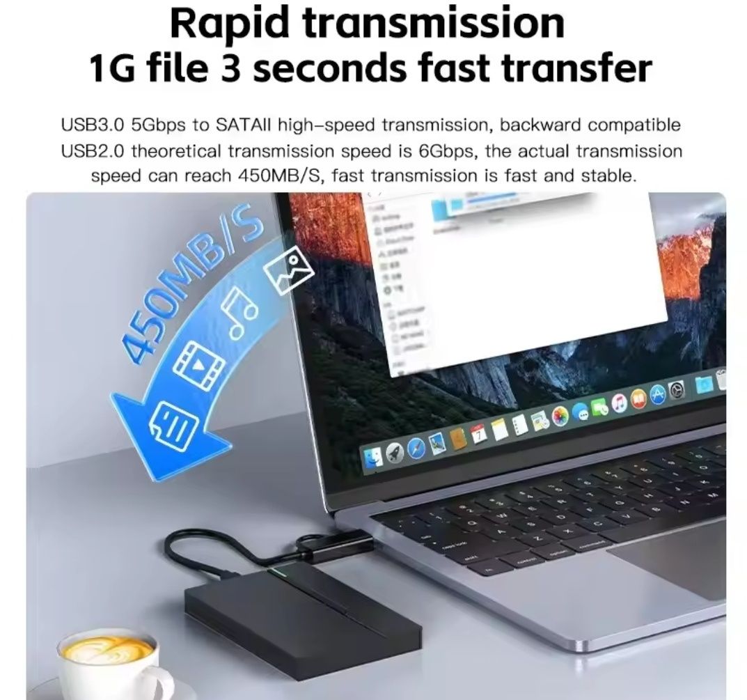 Obudowa dysku HDD/SSD, SATA