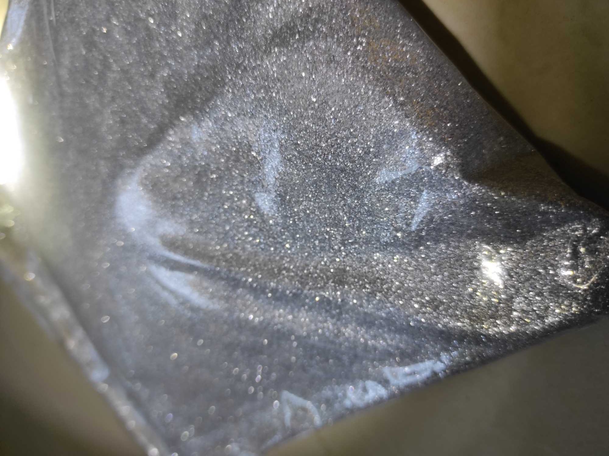Dekoracyjny Srebrny Brokat Sypki 1KG do Fug Farb Ścian Ozdoby DIY