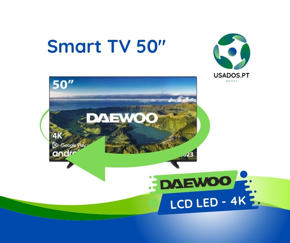 Smart TV LED 50" Daewoo Android TV