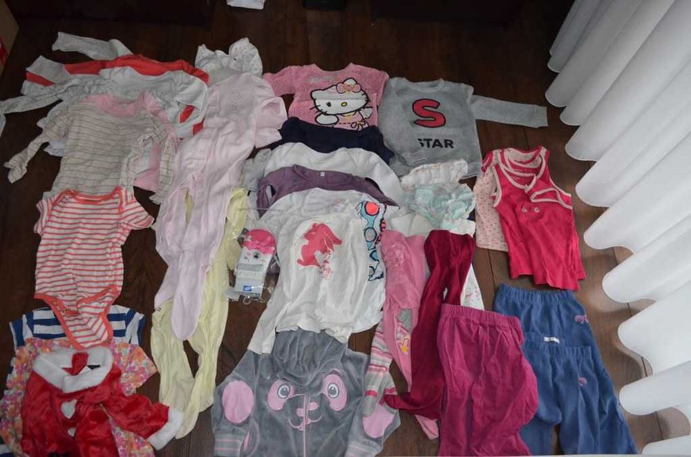 PAKA dla dziewczynki na rozm. 98-104. 39 szt! 1 sztuka za 2 zł!