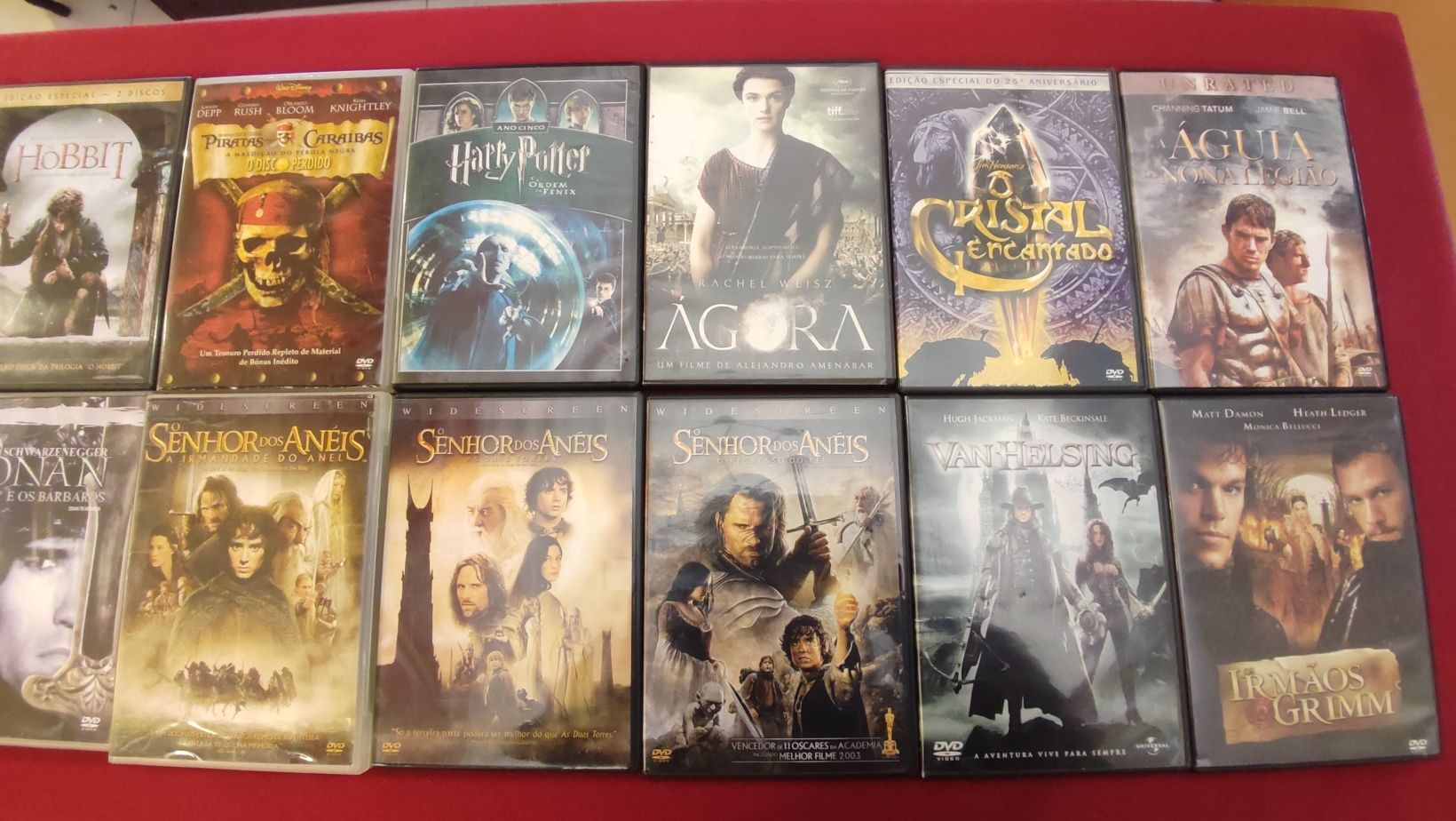 DVDs - Filmes de Fantasia e Aventura