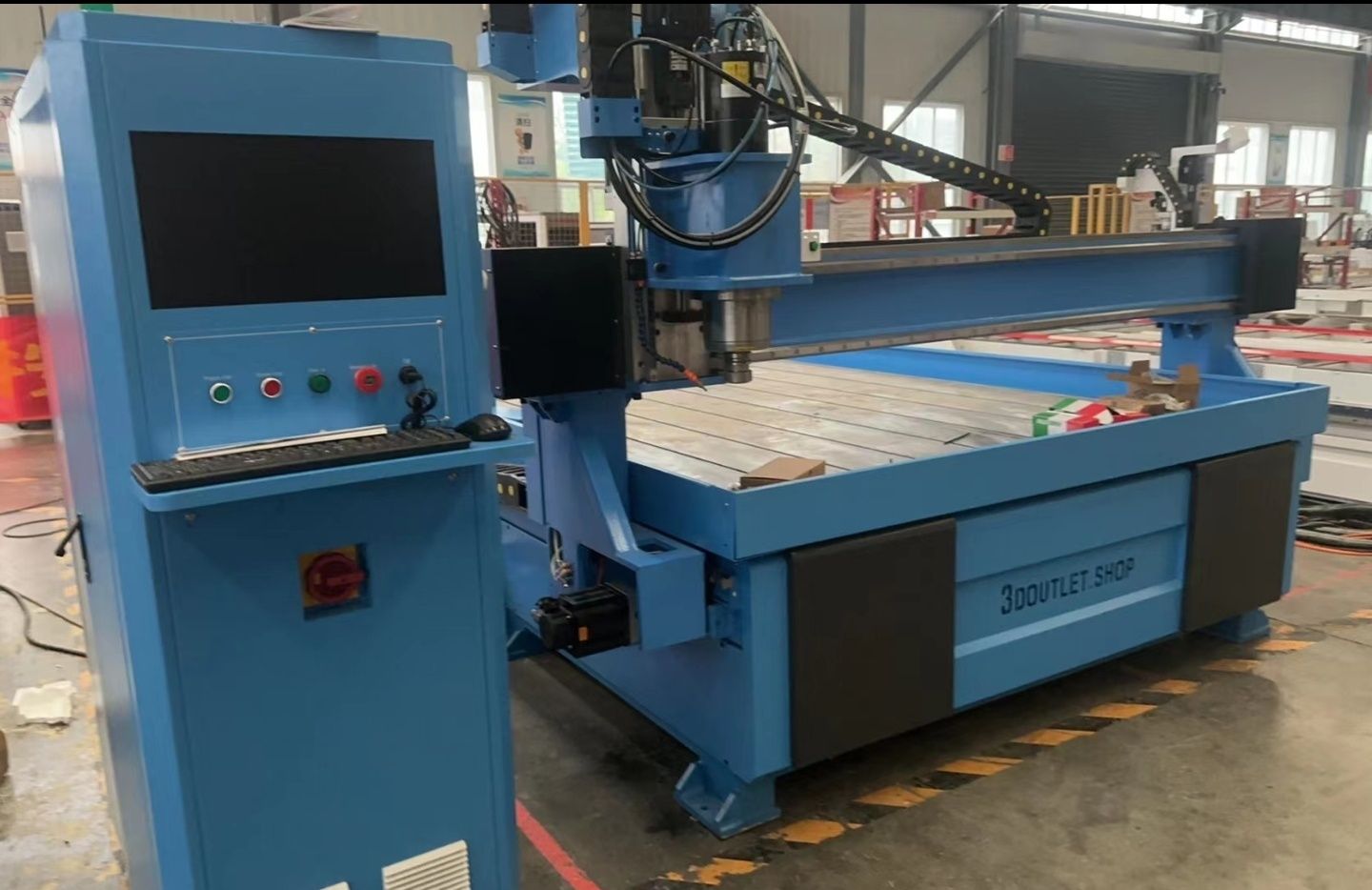 CNC Router 2x3m para Metais