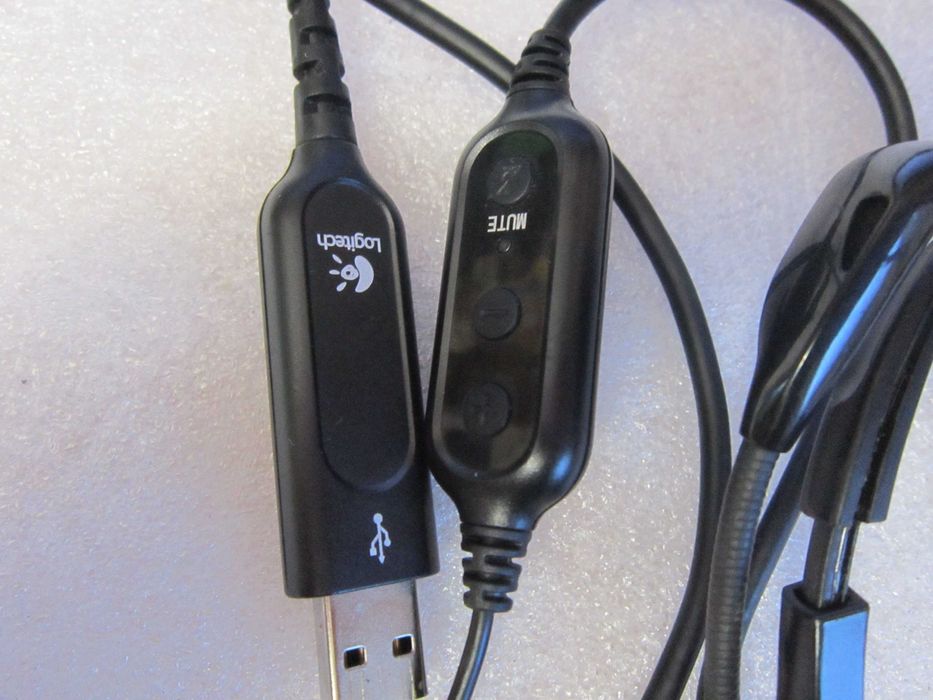 Słuchawki Logitech 960 A-00053 USB Headset usb
