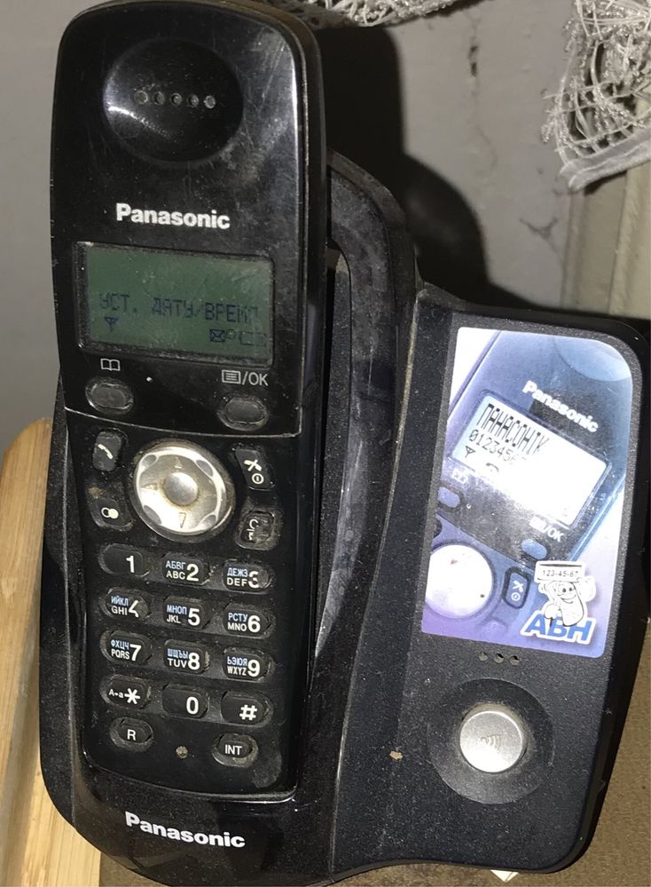 Робочий Panasonic KX-TCA120UA телефон для міського звязку