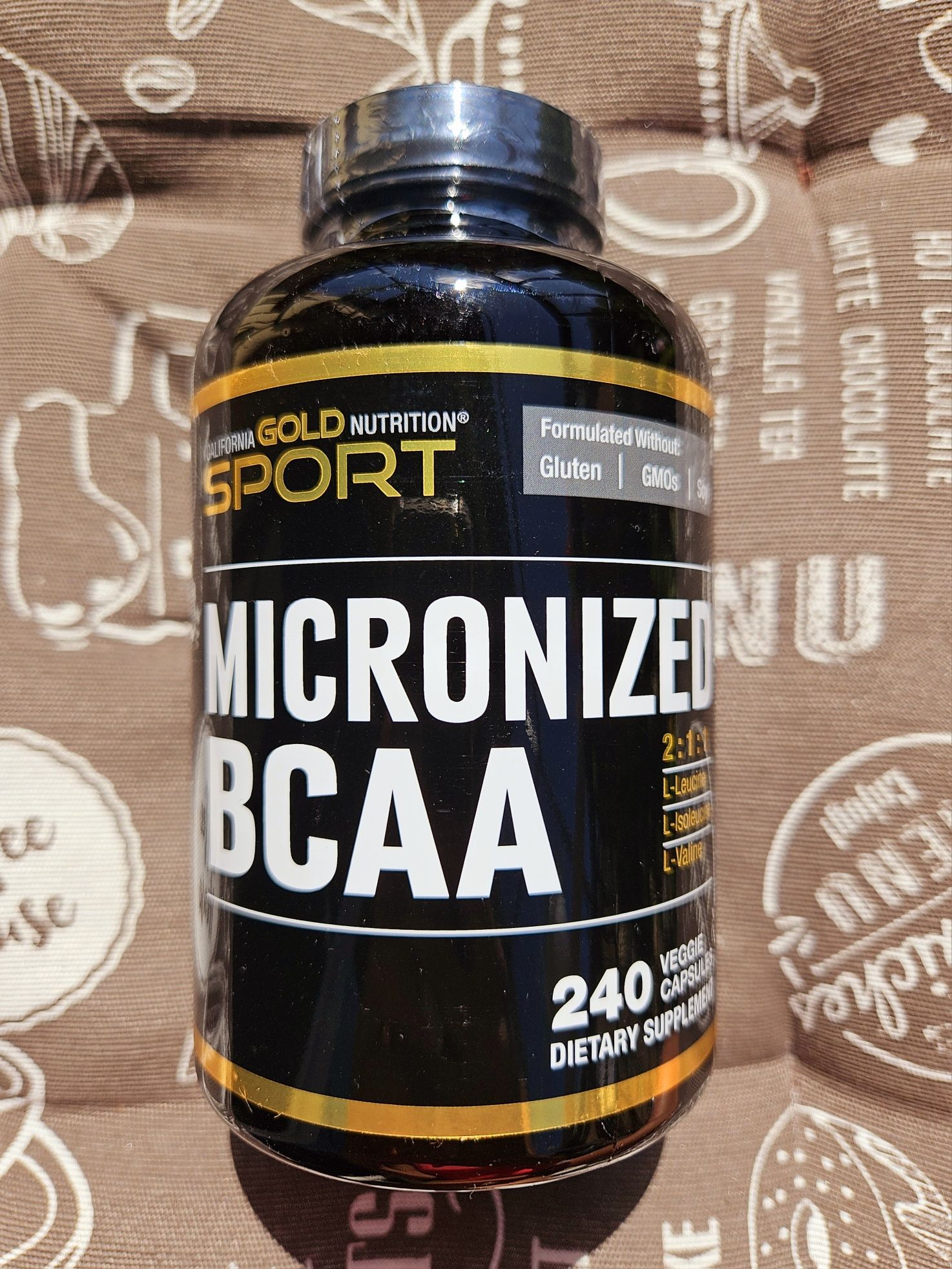 California Gold BCAA амінокислоти аминокислота ВСАА бцаа всаа 500 мг
