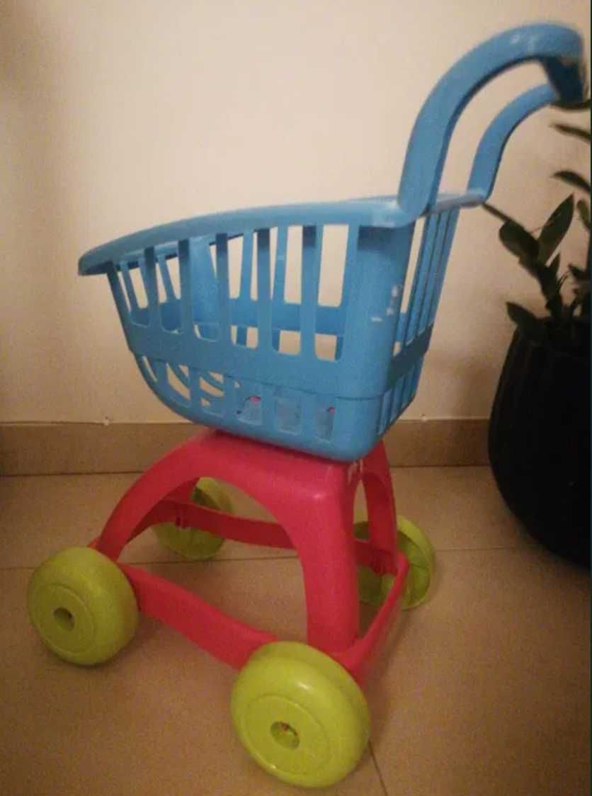 Carrinho de compras de brincar