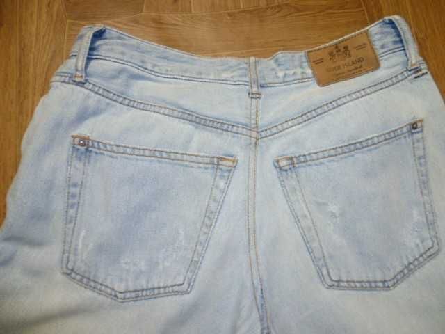 Рваные джинсы мом River Island весна - лето светлые
