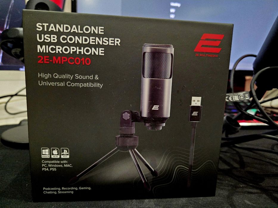 Мікрофон 2e mpc010, як новий для пк