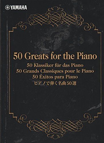 Yamaha 50 Greats for the Piano Book nowe