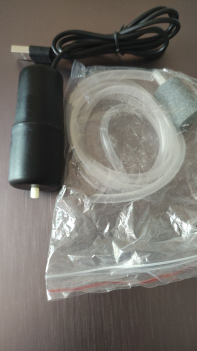 Компрессор для аквариума с питанием от USB