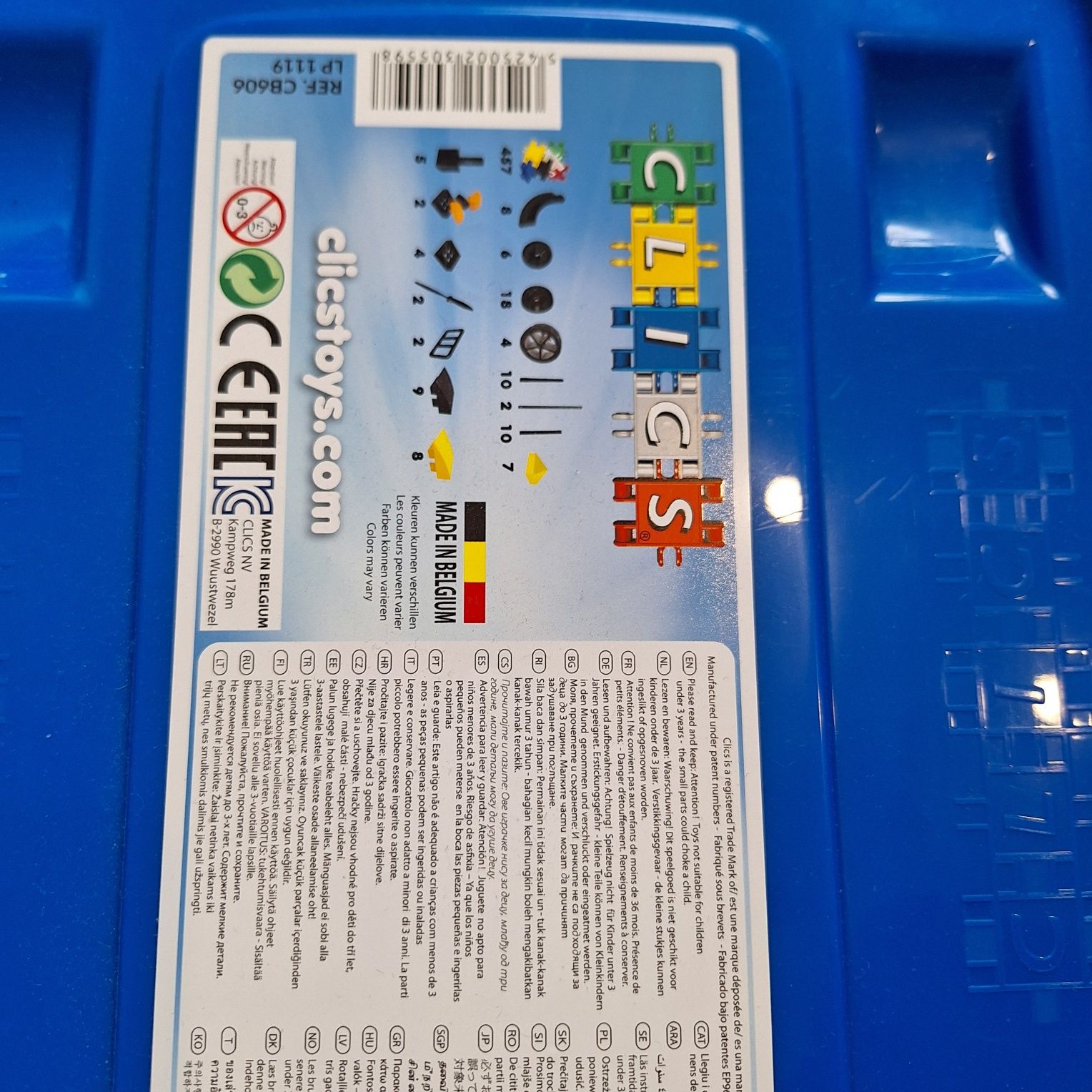 Clics klocki 457 szt.