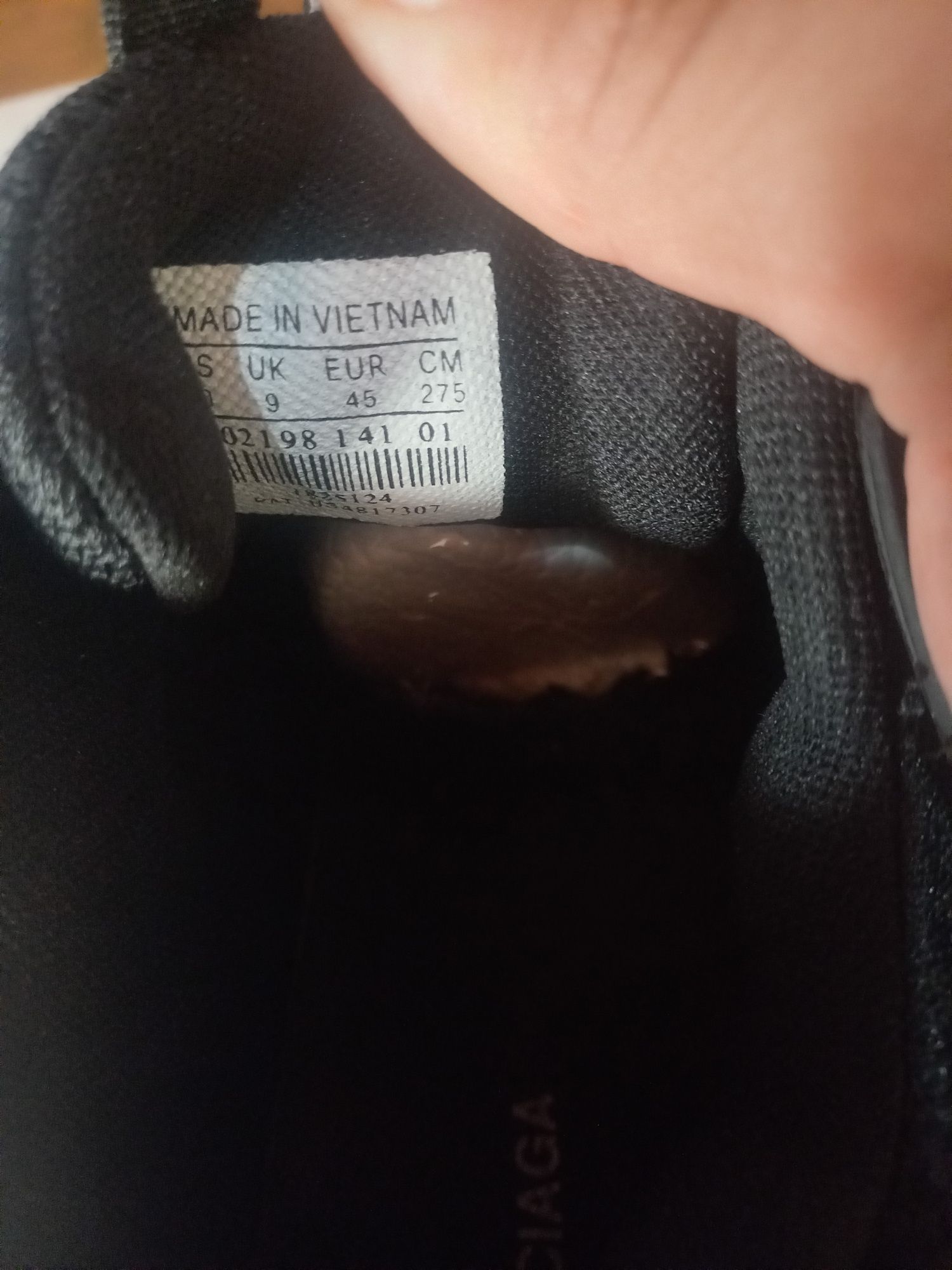 Tenis balenciaga nunero 45 eur