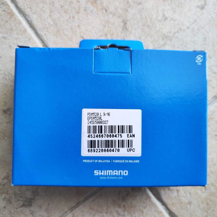 Pedais Shimano PD-M520