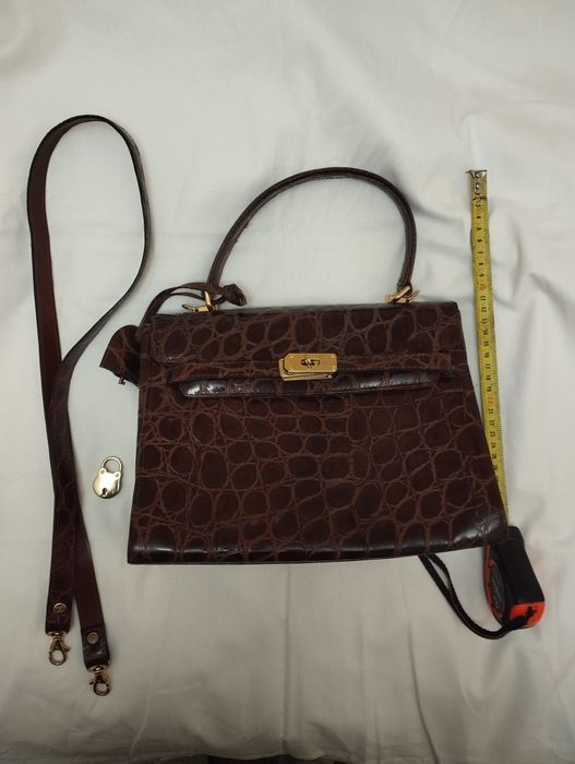 Сумка шкіра Биркин крокодил,вінтажна