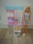 Zestaw lalka Barbie plus lodziarnia z ciastoliną