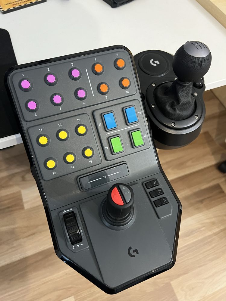 Logitech heavey equipment side panel