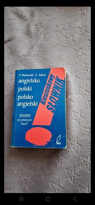 Słownik angielsko-polski polsko-angielski