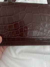 Mandel Almond Bag Micro Caramel Croc