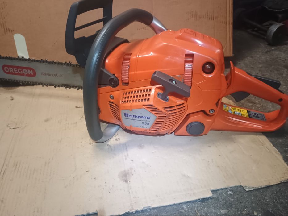 Pila spalinowa Husqvarna 555 pilarka lancuchowa motorowa (stihl echo)