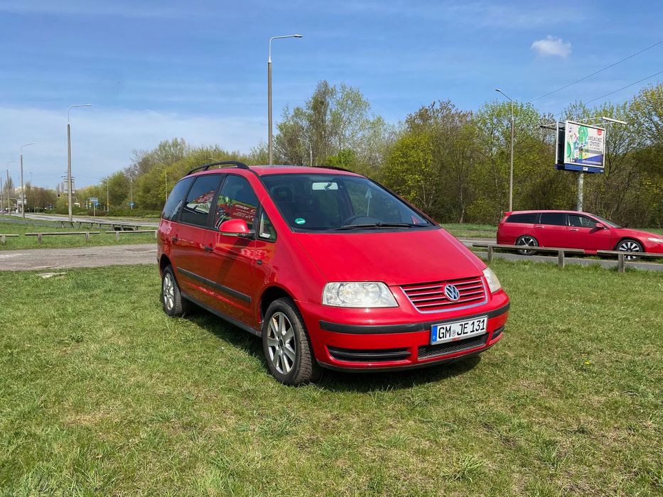 Volkswagen Sharan 7 - osobowy, Bezwypadkowy, Niski przebieg, Dobrze wyposażony, Polecam
