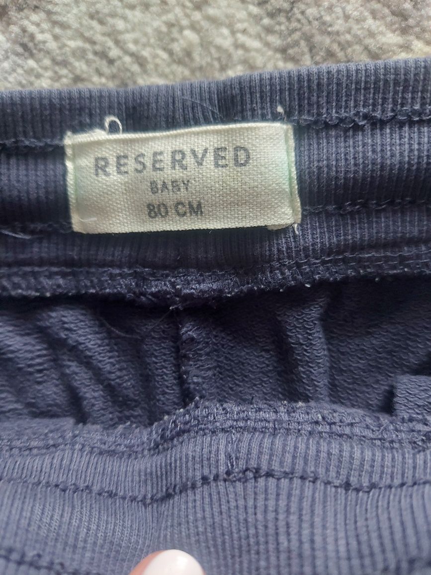 Spodenki rozmiar 80, h&m oraz Reserved