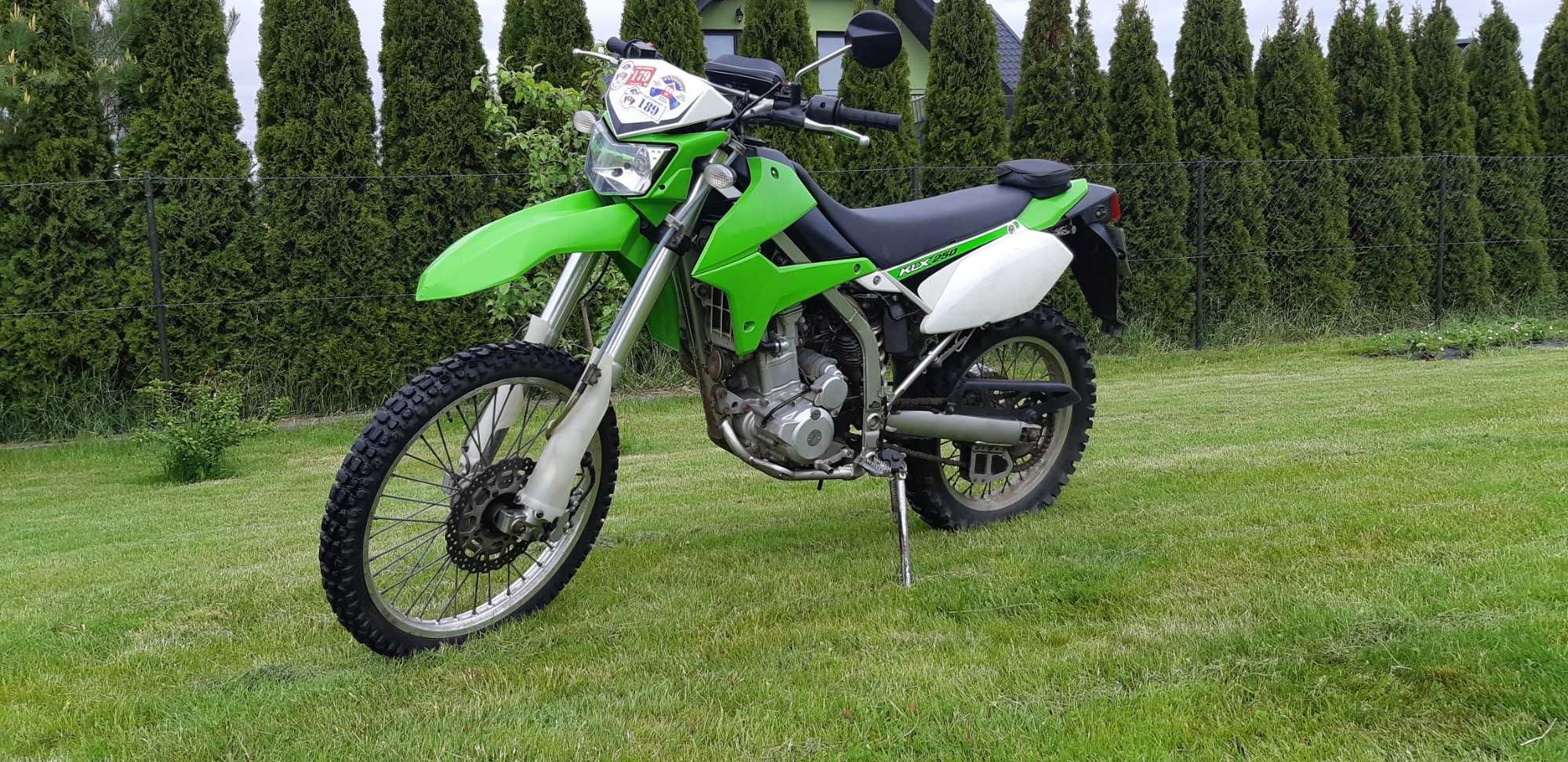 Kawasaki KLX 250 rok 2011 " WR CRF "