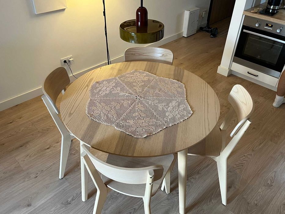 IKEA LISABO okrągły stół do jadalni