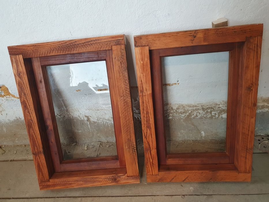 Okienka drewniane okna do kurnika itp