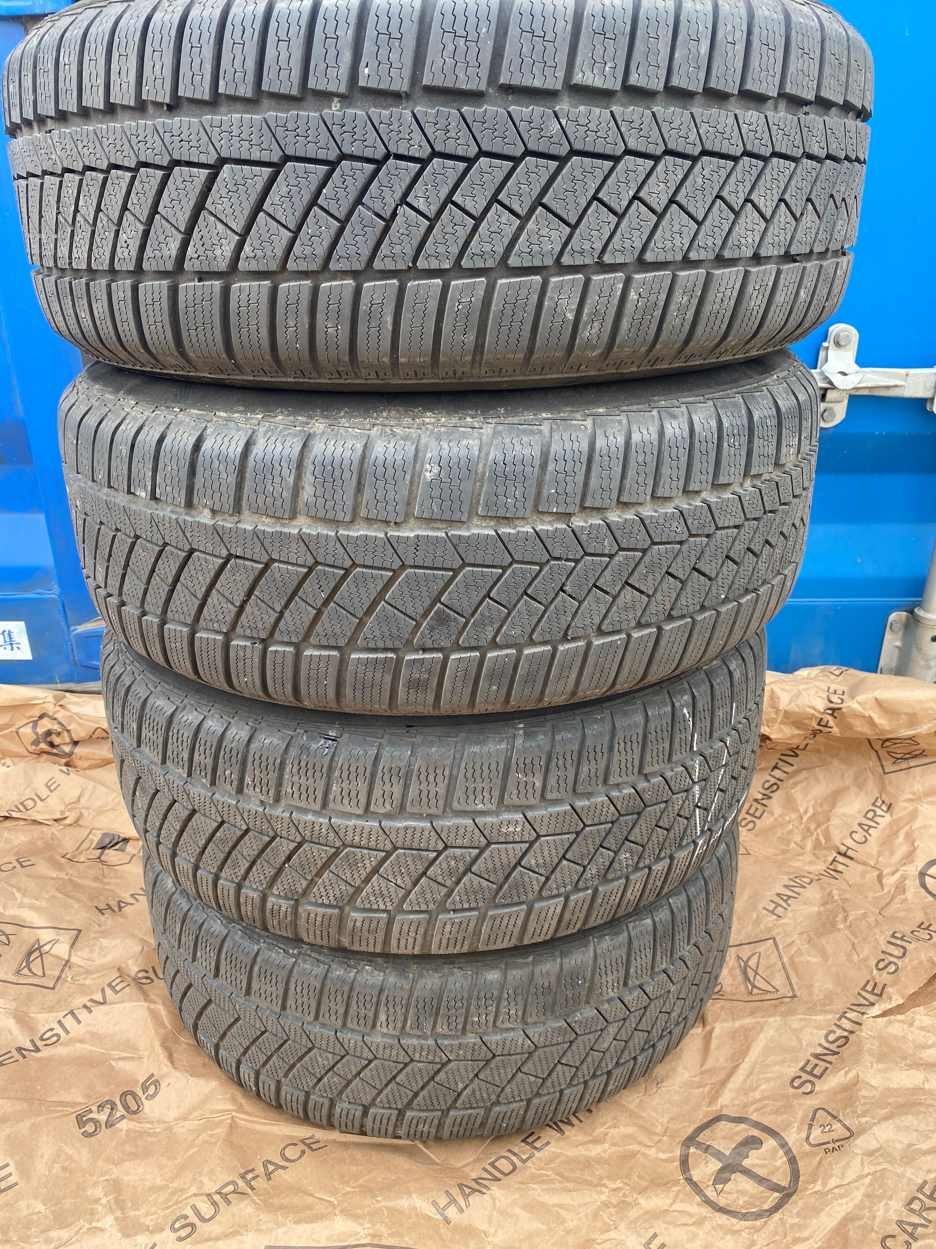 Koła aluminiowe BMW M Pakiet 5x112 ET54 7,5x17” opony 205/55R17 zima