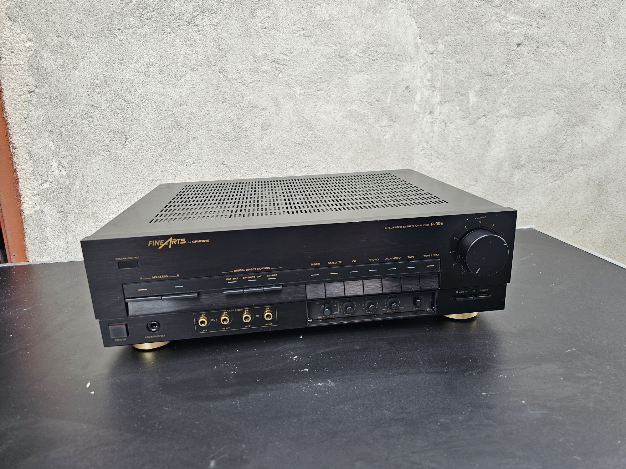 Wzmacniacz FineArts Grundig A-905