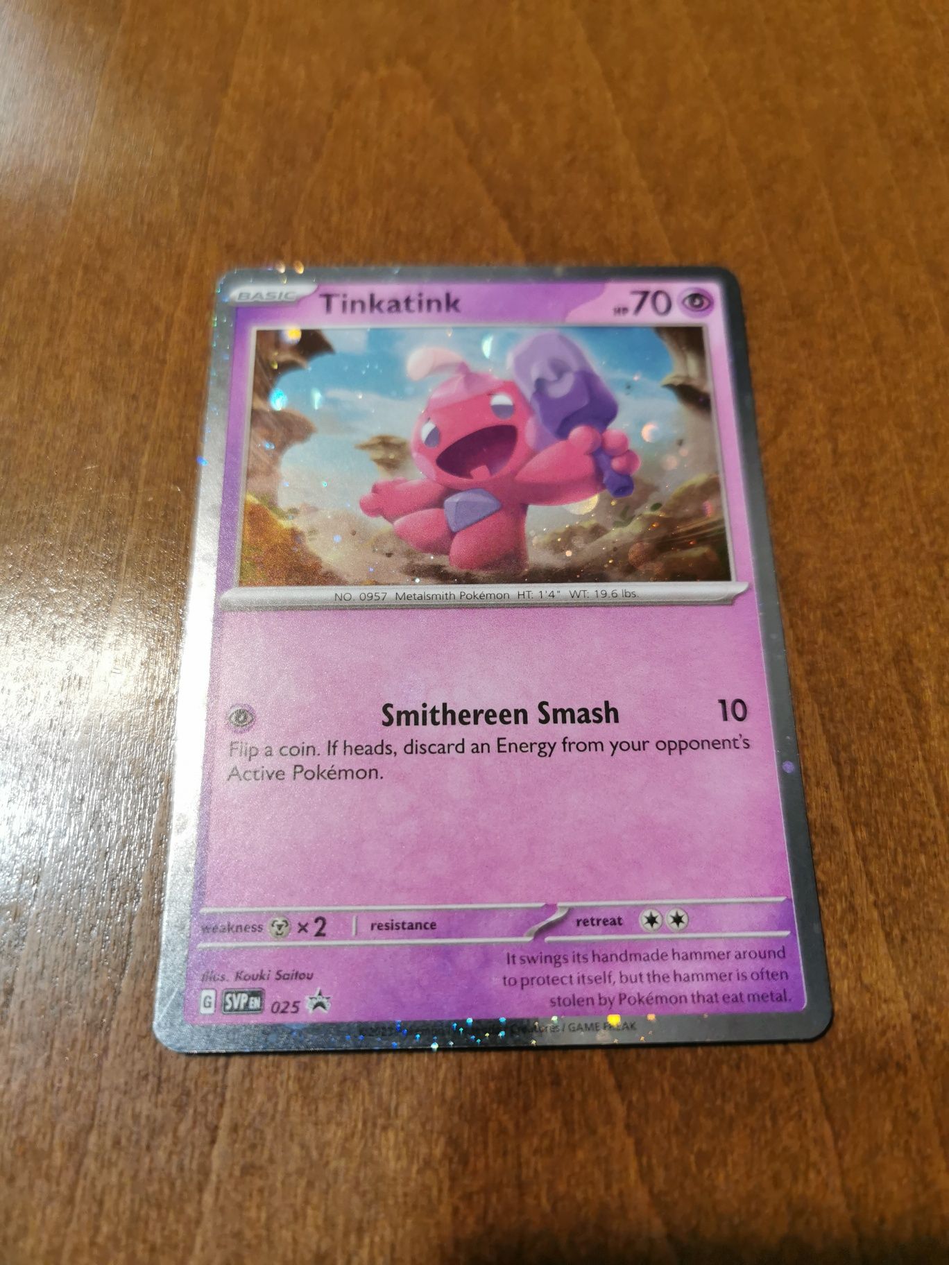 Tinkatink SVP025 Pokemon TCG Scarlet Violet Promo