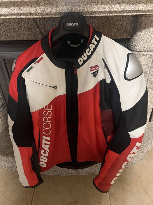 Casaco Ducati Corse em pele Original !