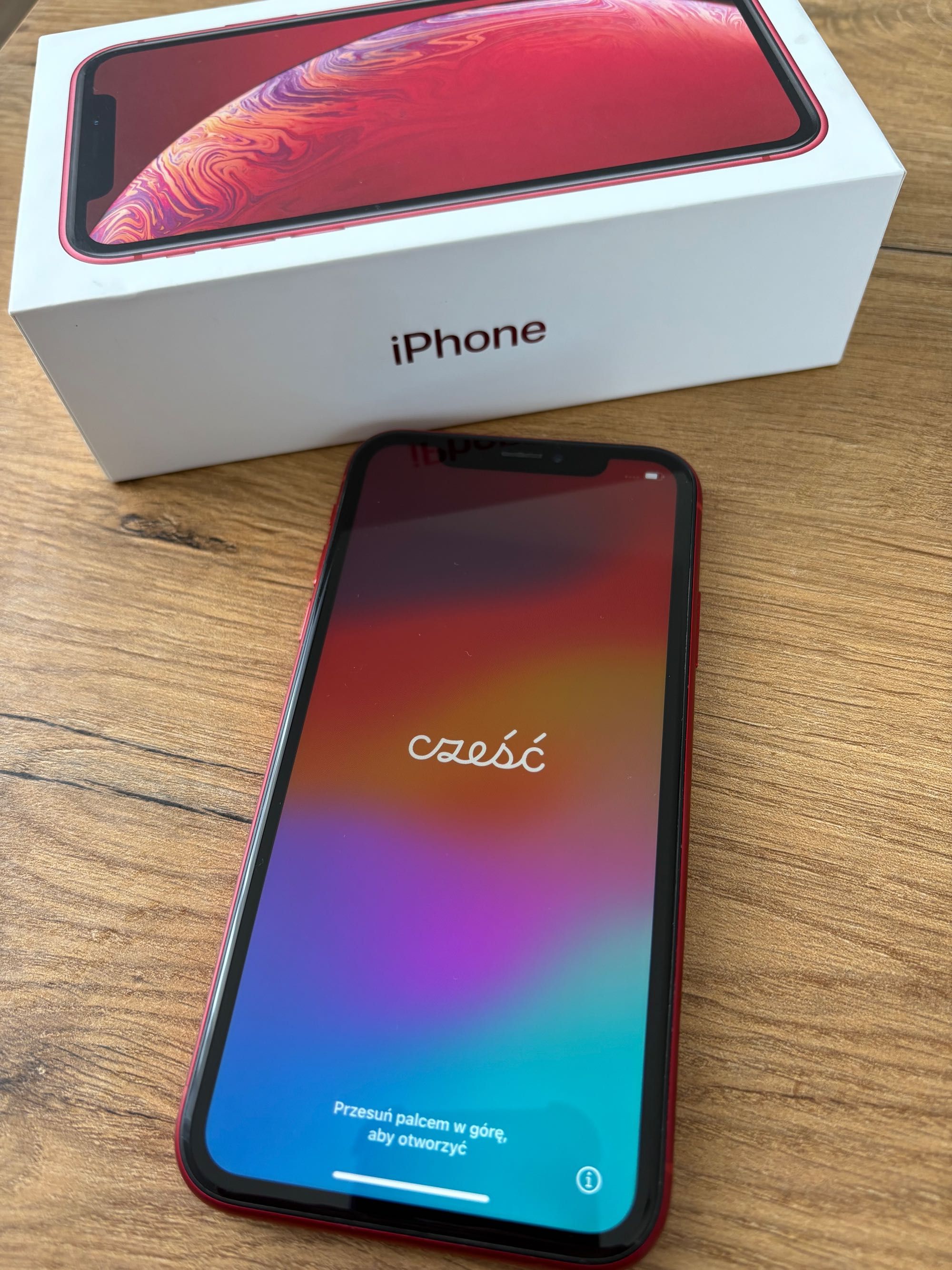 używany iPhone XR - stan bardzo dobry, 64 GB, kondycja baterii 93%