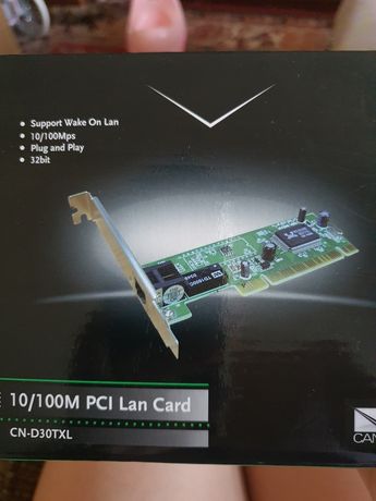Сетевая карта  10/100M PCI Lan Card Днепр. Парус.