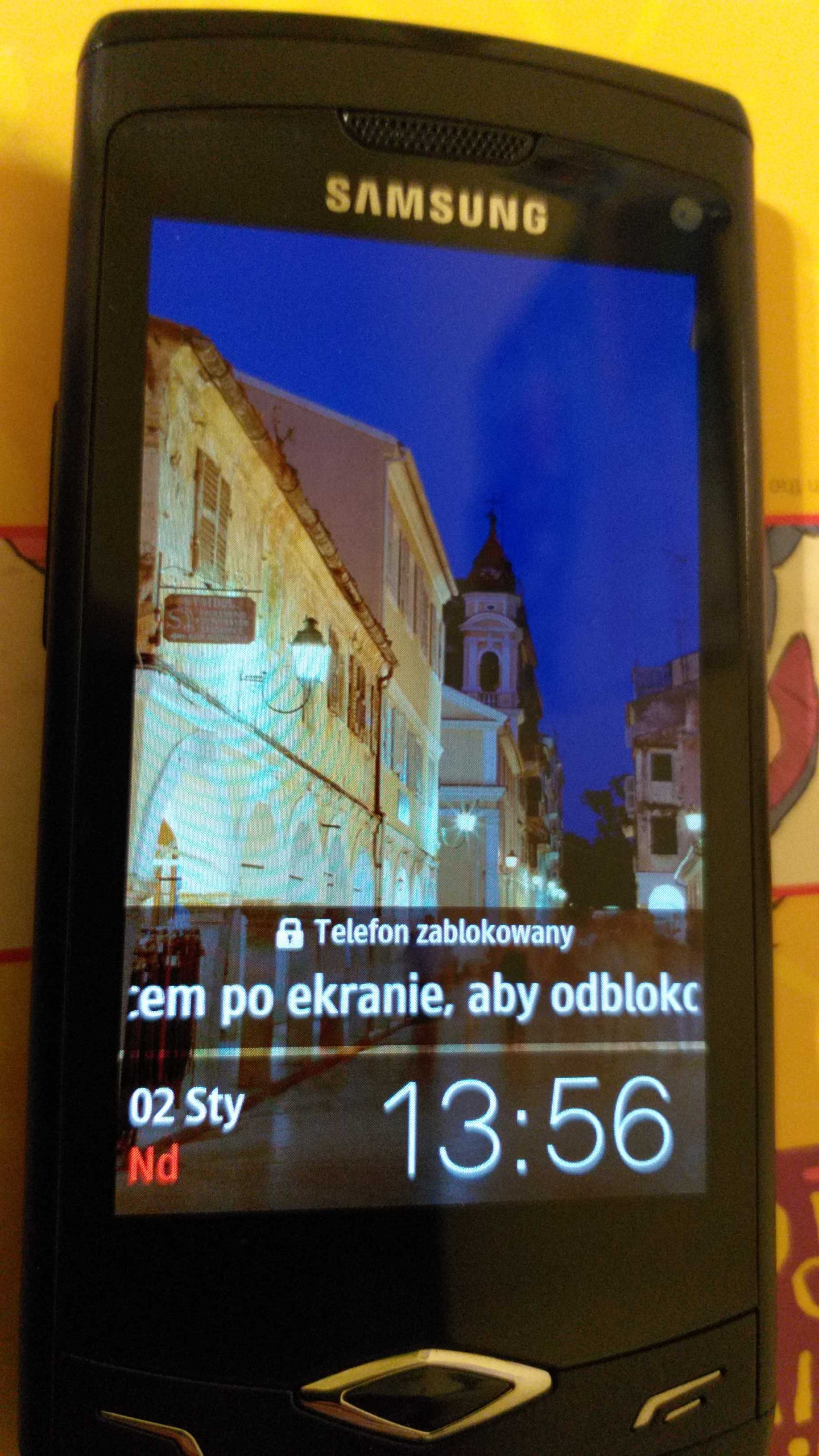 Samsung GT 8500  Wave jak nowy