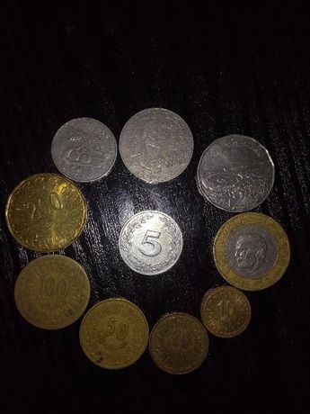 Monety Tunezyjskie cały komplet.