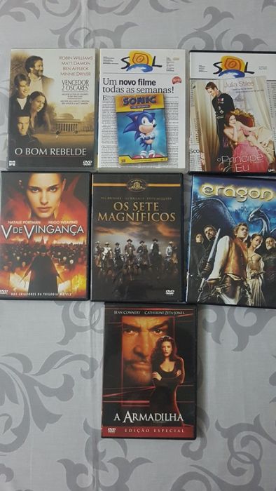 Lote 39 DVD Filmes diversos