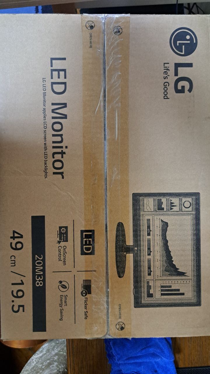 Монітор LG 20M38A-B FULL HD LED