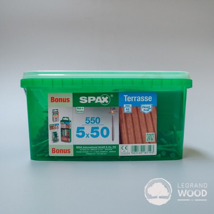 Akcesoria do Tarasów SPAX wkręty do deski tarasowej