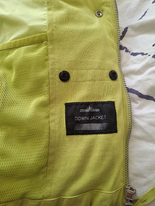 зимова куртка-пуховик з капюшоном (Stone Island)