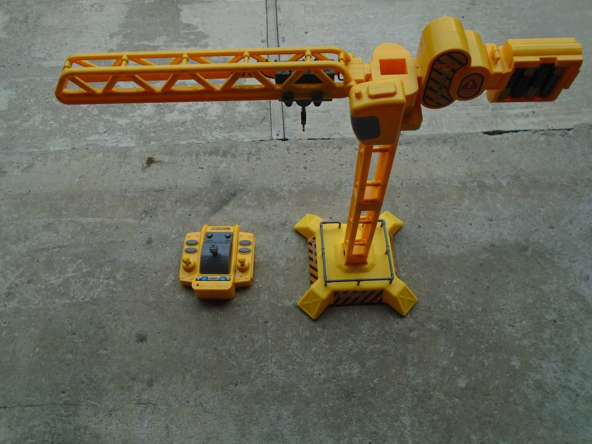 Żuraw  Budowlany Wieżowy Dźwig RC Zdalnie Sterowany