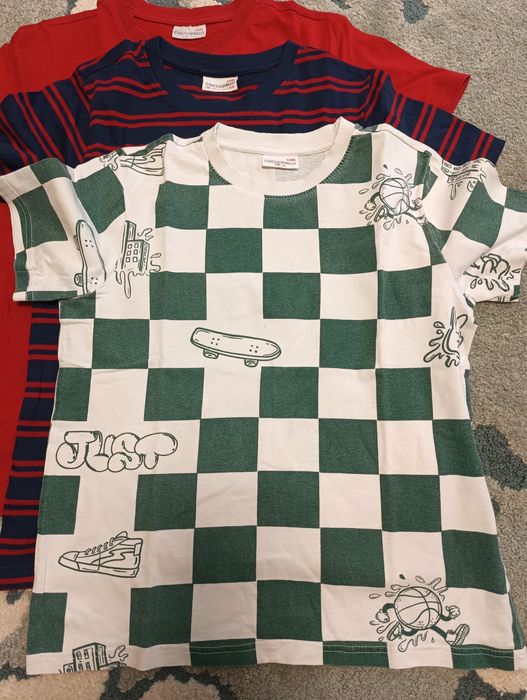 Koszulki t-shirt po jednym dziecku Coccodrilo 146.