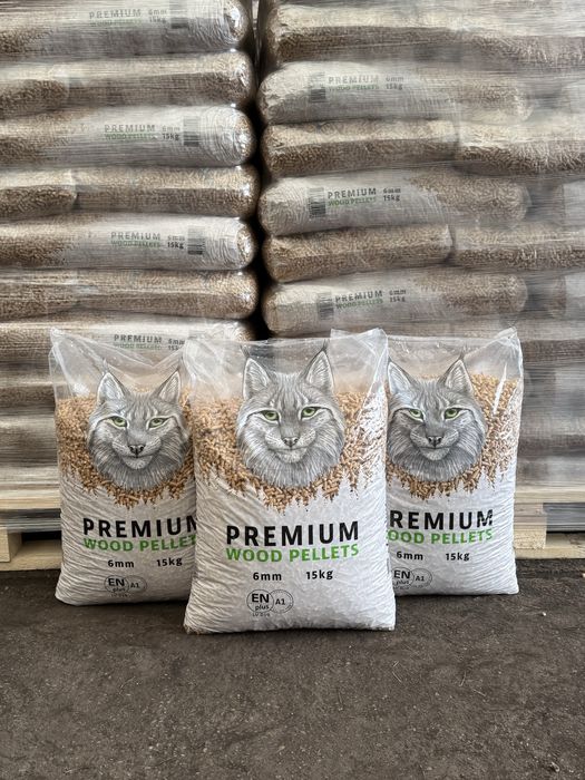Pellet Premium Ryś Sosnowy Super Jakość En Plus A1