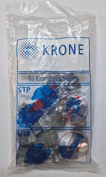 Gniazda RJ45 i patchkordy