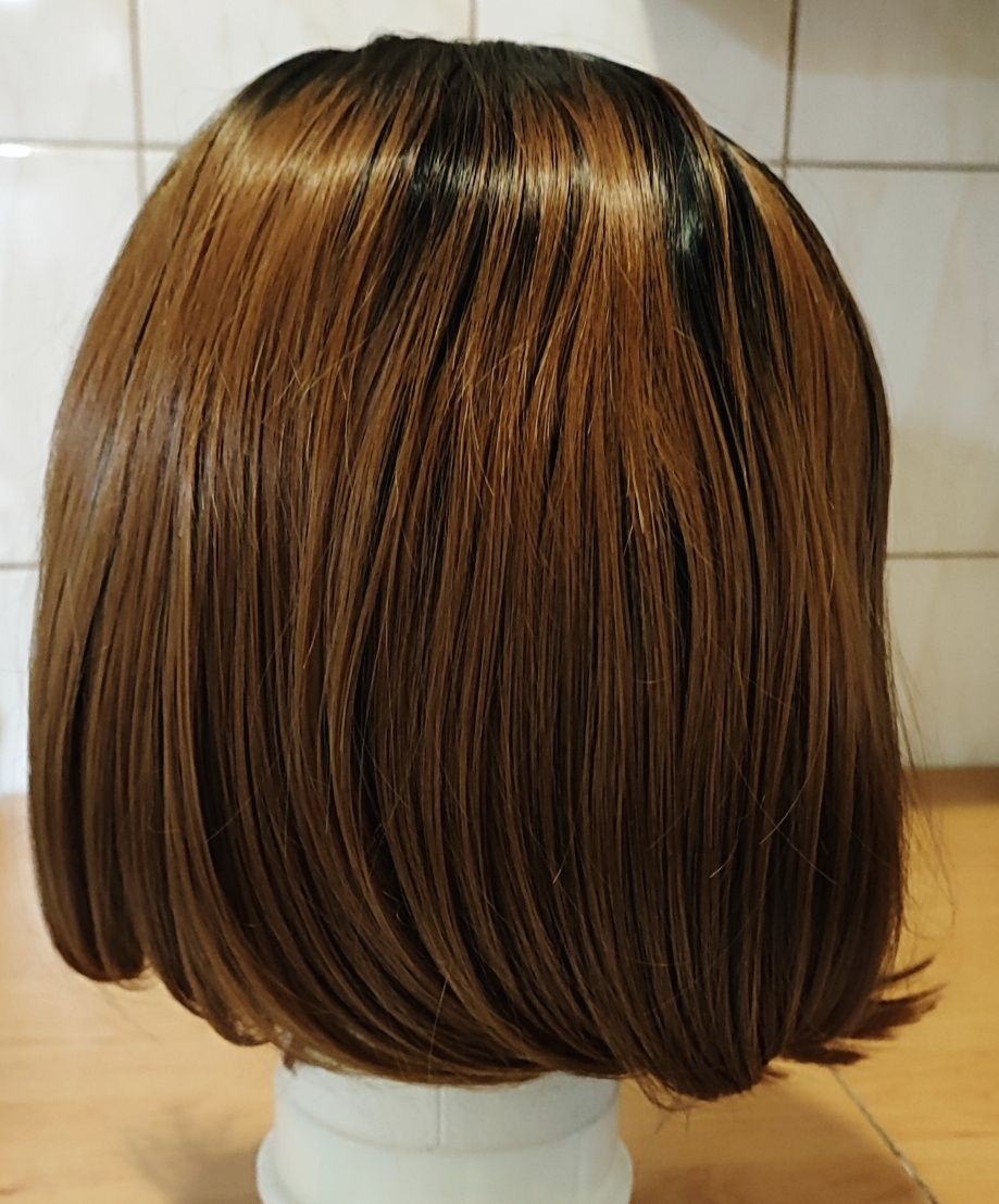 Peruka lace front odrost ombre bob