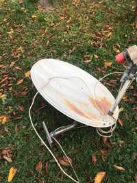 Супутникова антена та тюнер
