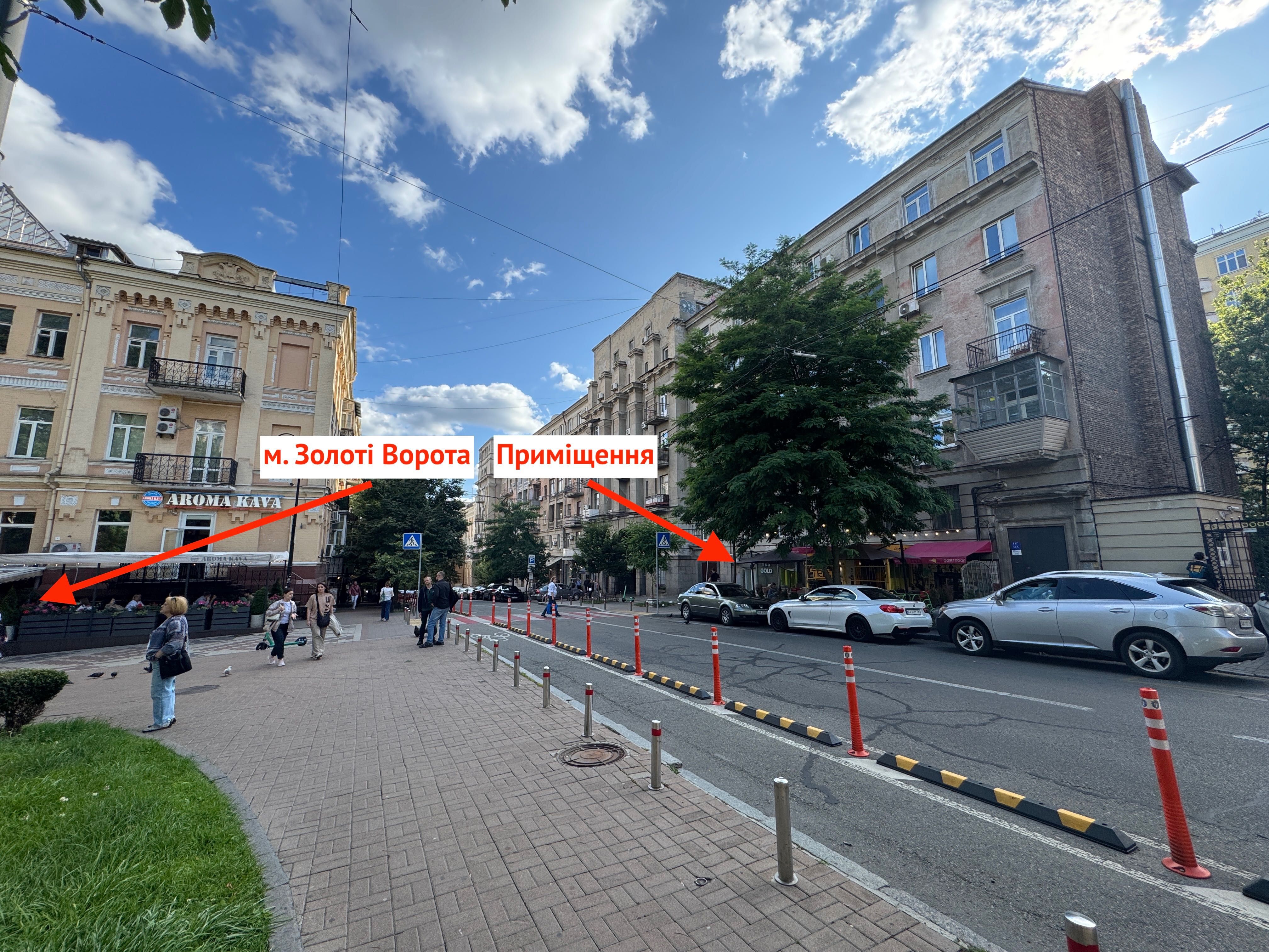 ‼️Продаж фасадного приміщення 70м2 на Лисенко метро Золоті Ворота‼️