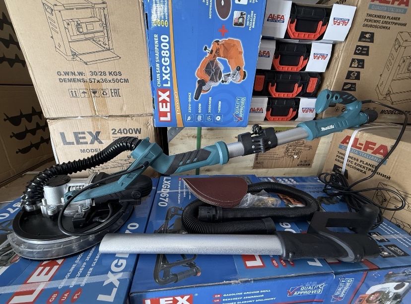 Шліфувальна машина для стін і стель Makita DSL600 - 1800Вт - Латвія