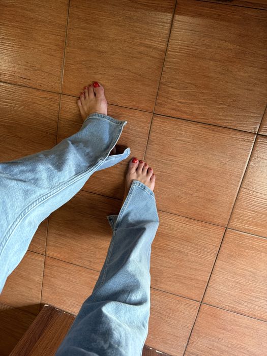 Жіночі джинси імітація білизни 42 розмір ХЛ