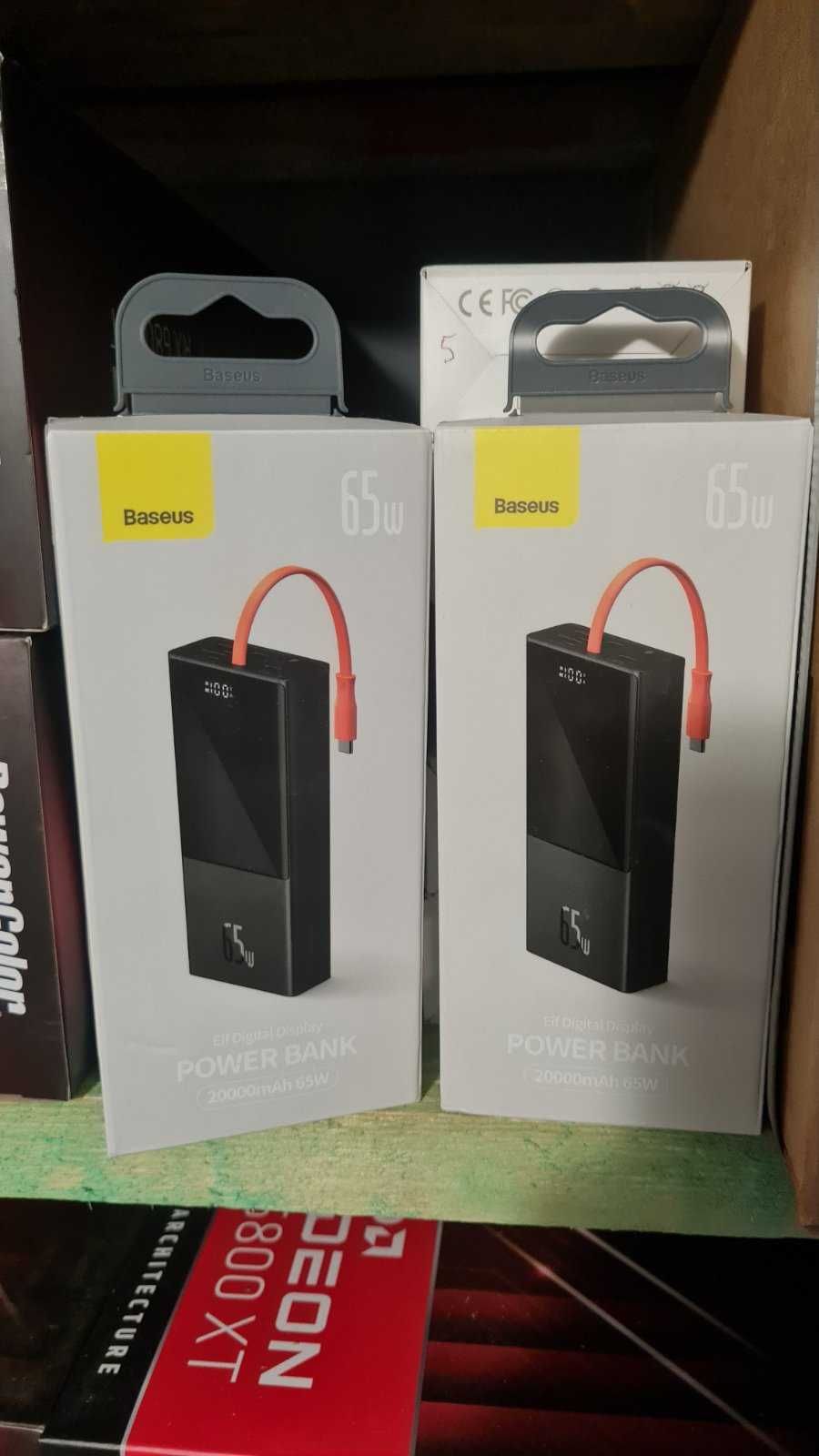 Baseus Elf Digital Display 65W 20000mAh Black PPJL000001